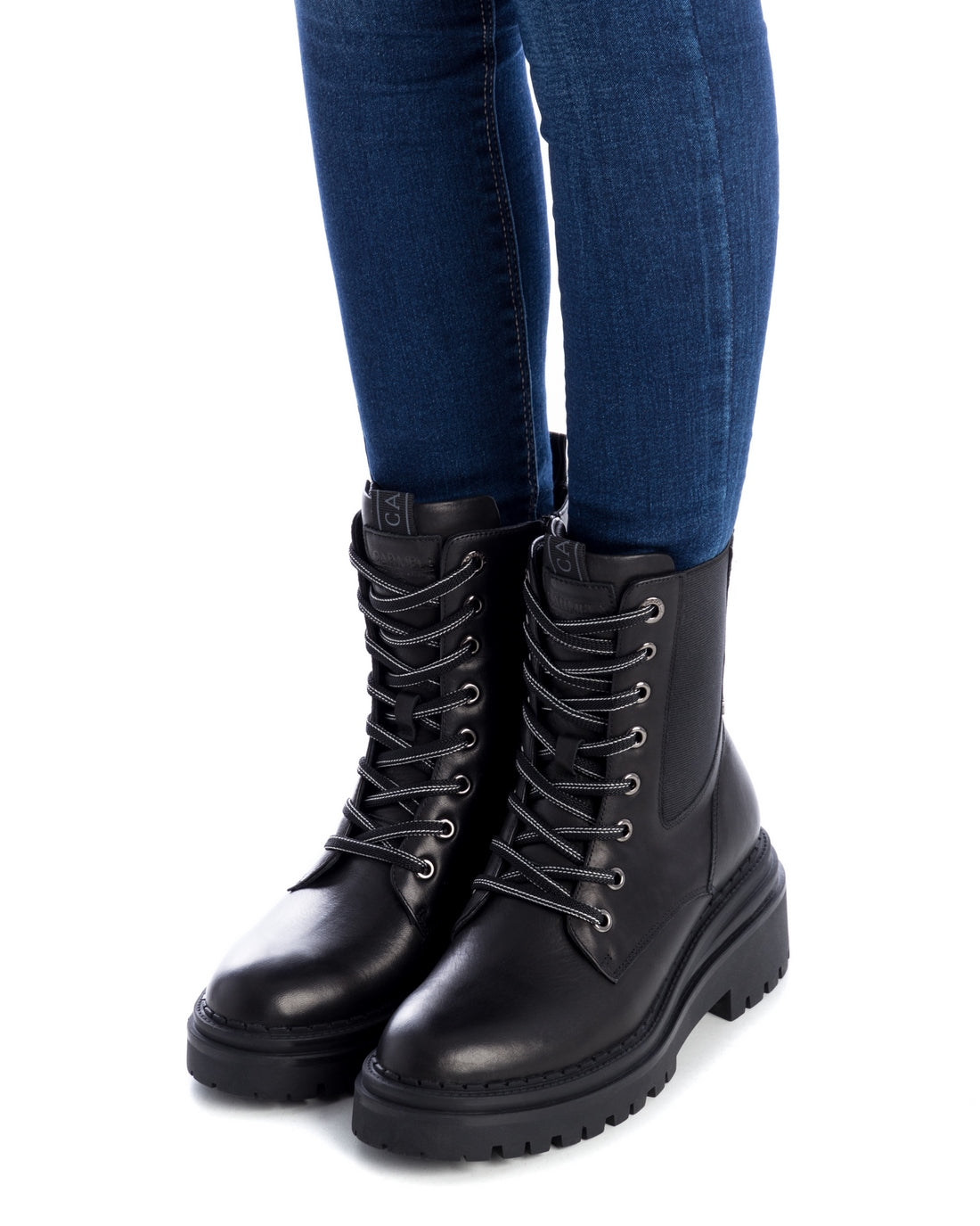Carmela 160243 16024301 bottine femme noir cuir