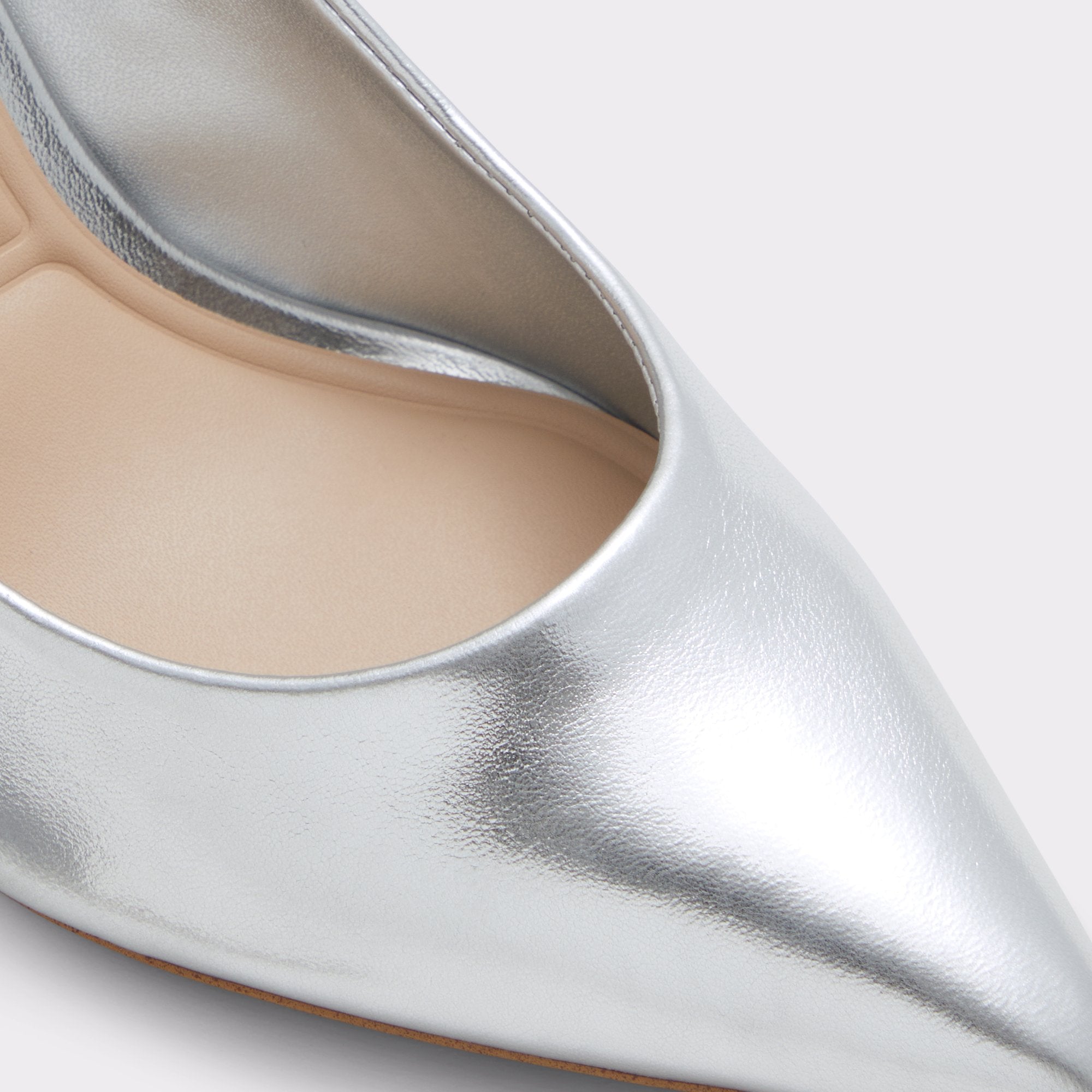 ALDO Stessymid escarpins argenté petit talon