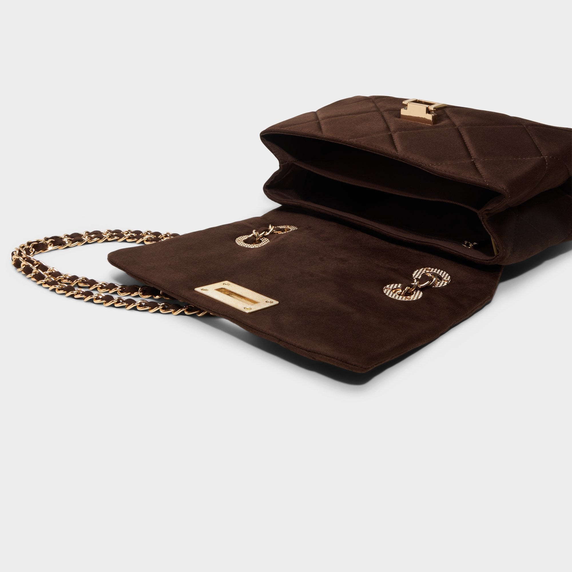 ALDO Goldenshinerr sac bandoulière marron