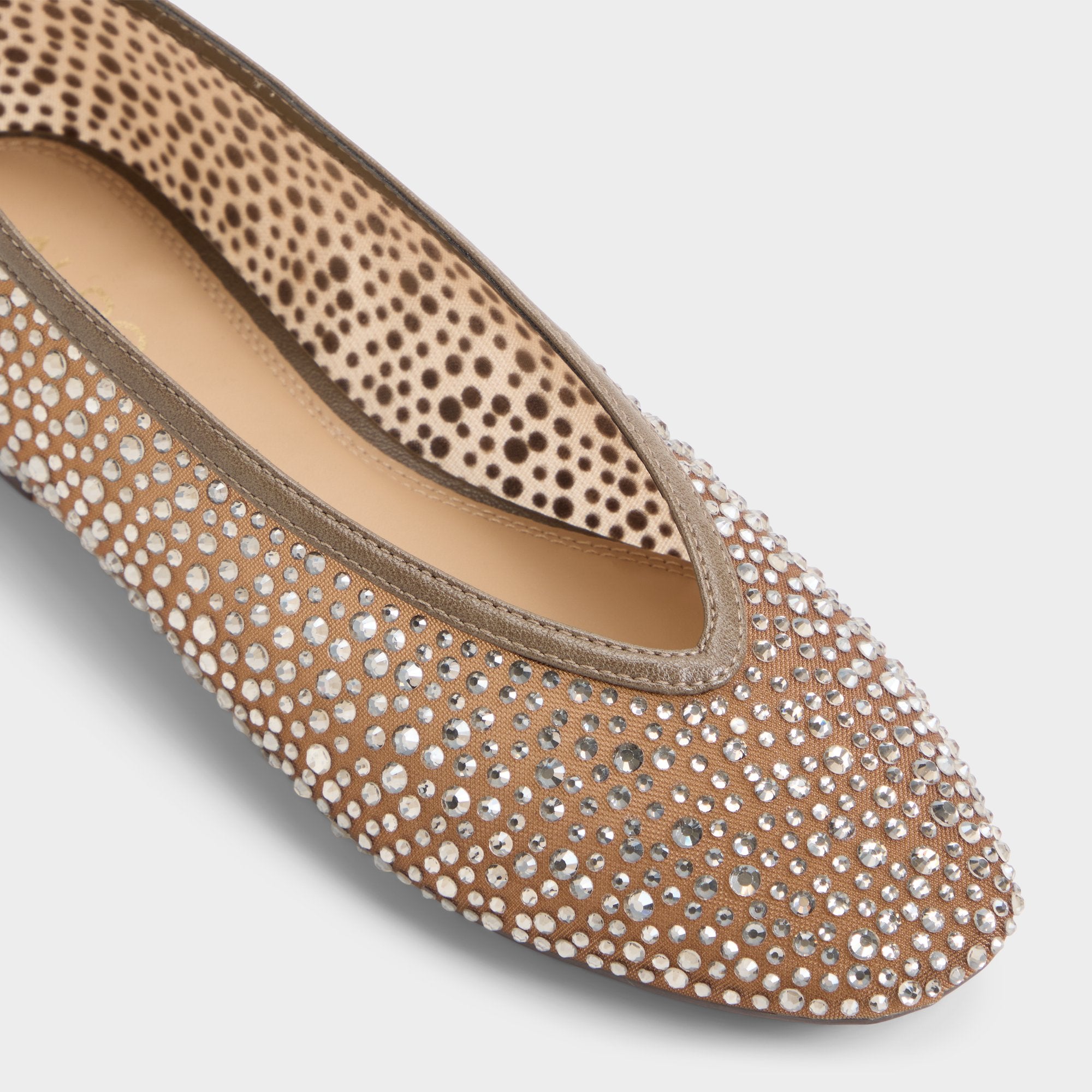 ALDO Ayrah ballerines mesh strass brillant