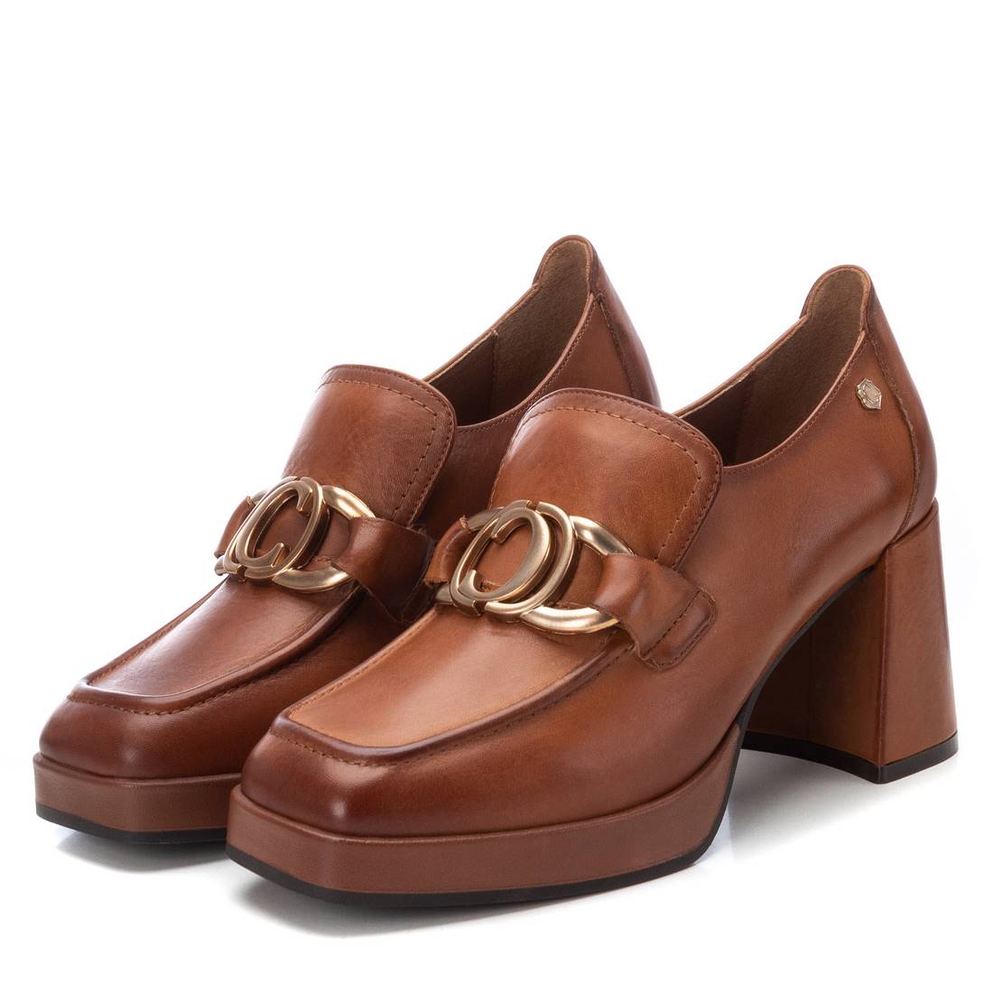 Carmela 16184903 mocassins femme marron cuir