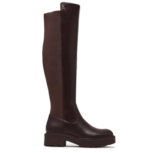 Steve Madden Axel bottes marron chocolat talon 4 cm