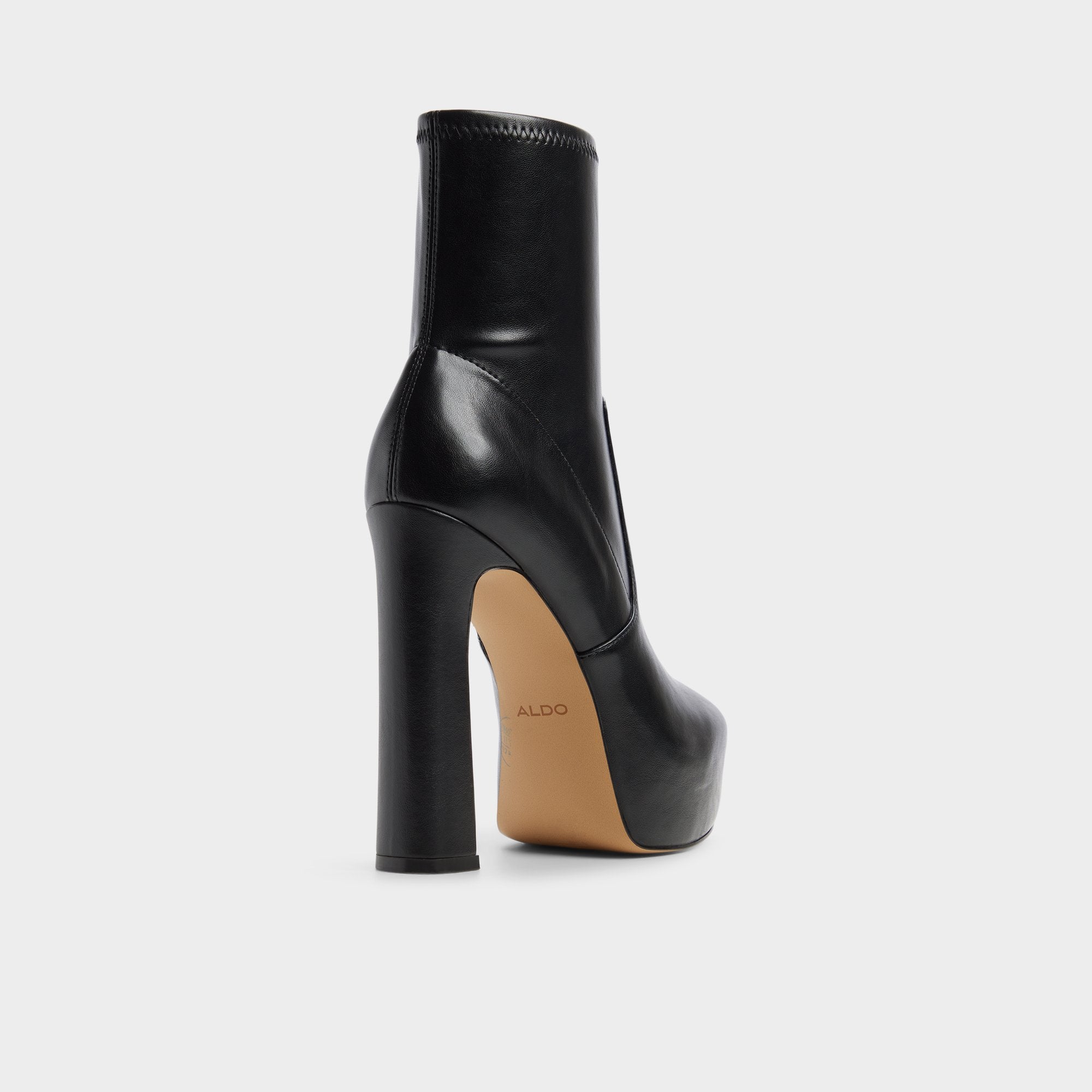 ALDO Atalie bottines noires talon carré