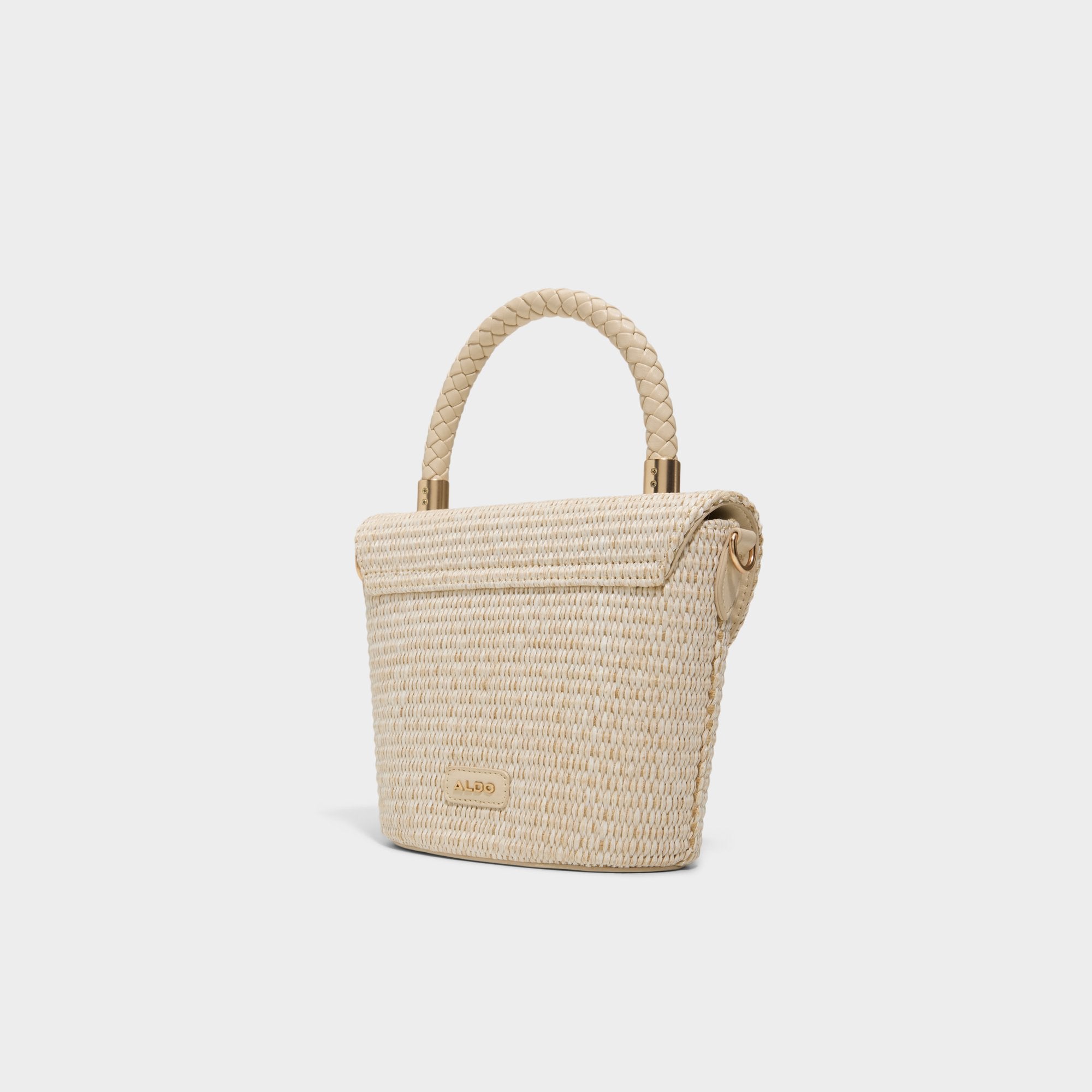 ALDO Solettaa sac raphia tressé été