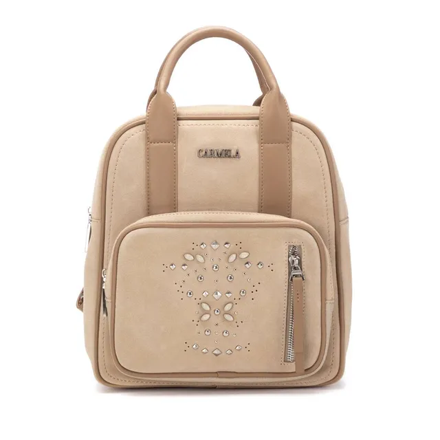 Carmela 18620601 sac à dos femme cuir marron 31 cm