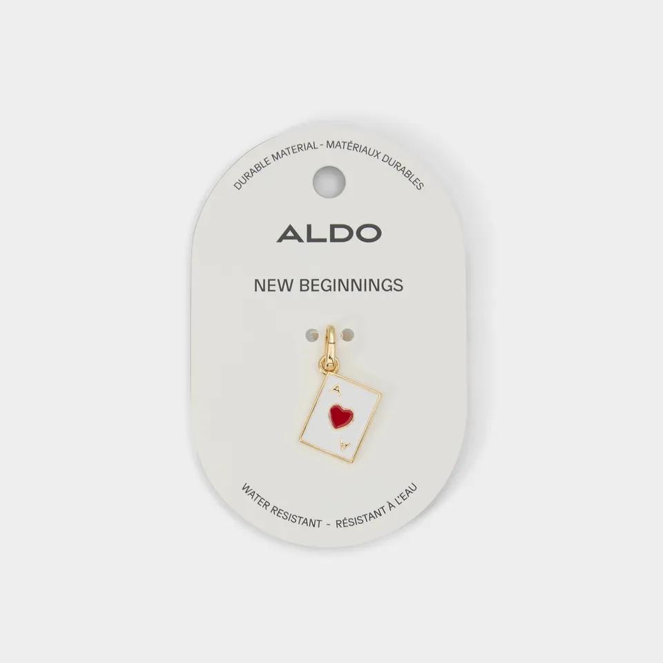 ALDO Aceofheartss breloque cœur waterproof