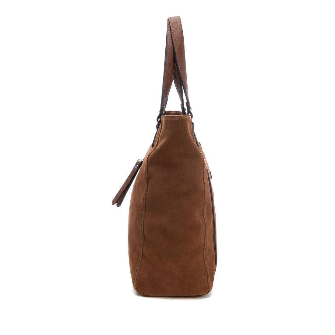Carmela 18602601 sac shopper femme marron cuir suède