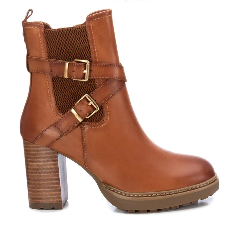 Carmela 16116102 bottines cuir marron talon 8cm