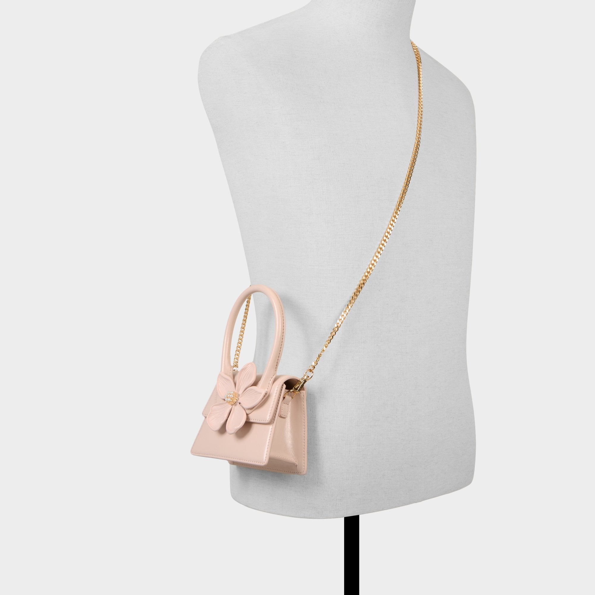 ALDO Azraa mini sac rose fleur soirée