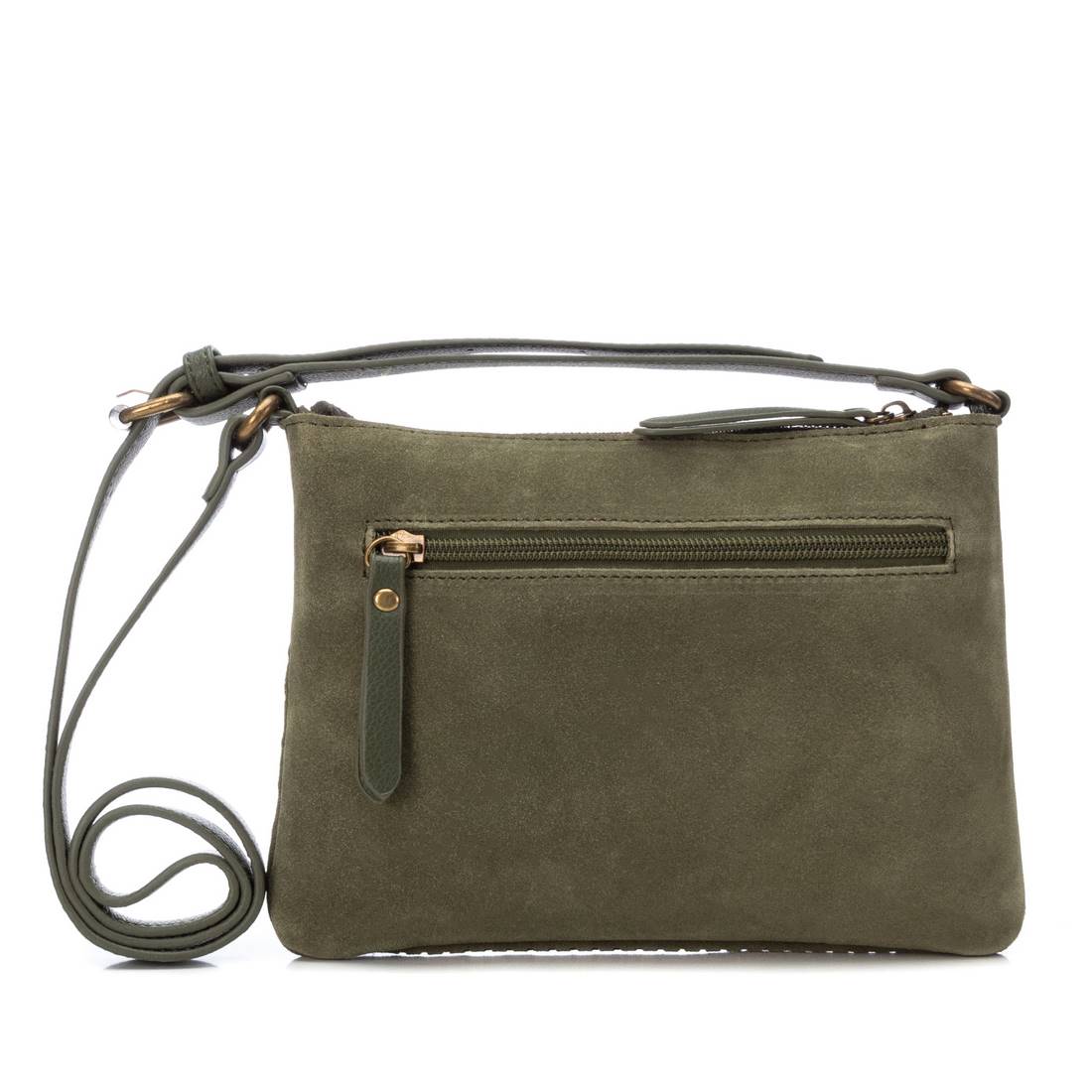 Carmela 18604107 sac bandoulière cuir vert