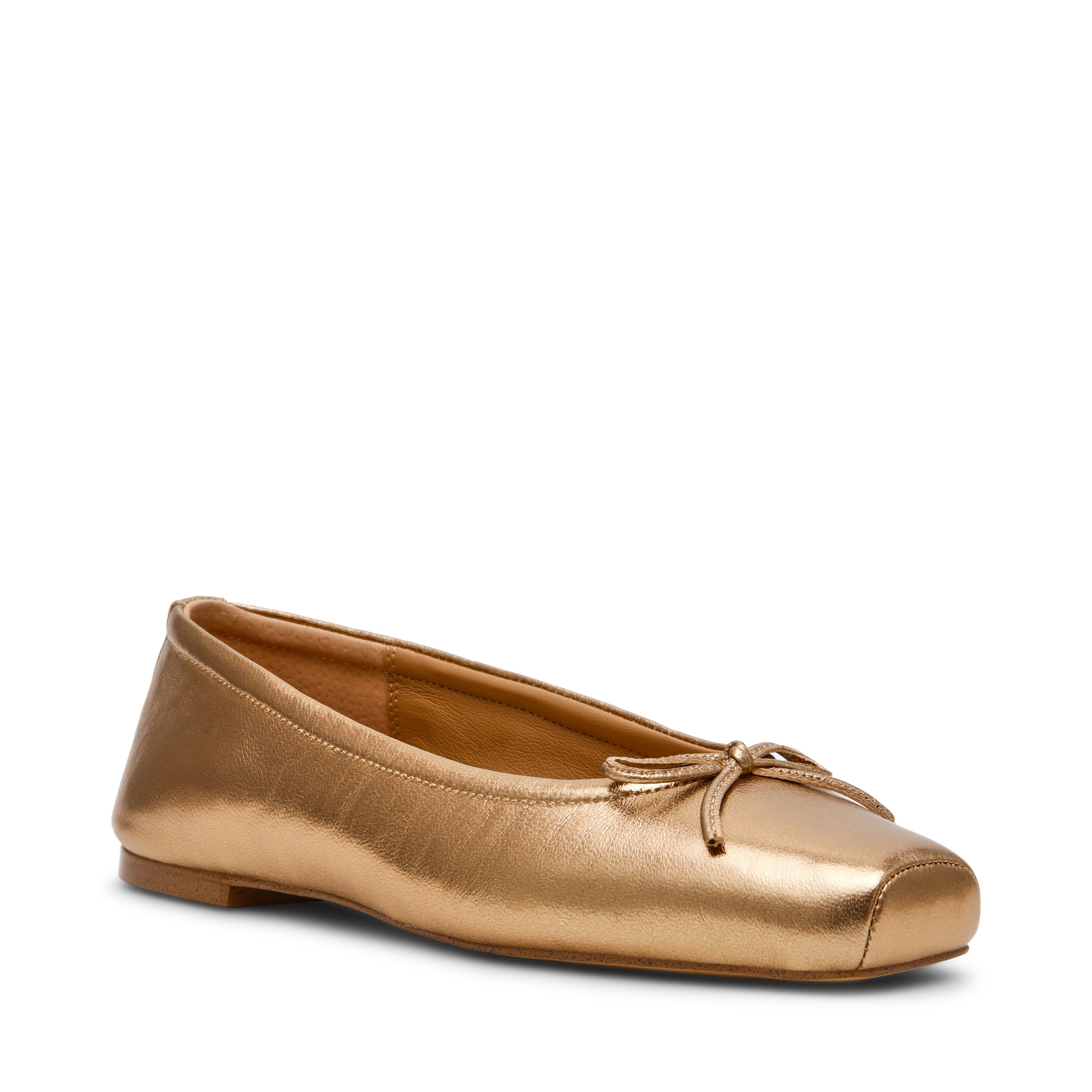 Steve Madden Eleve ballerine cuir bronze