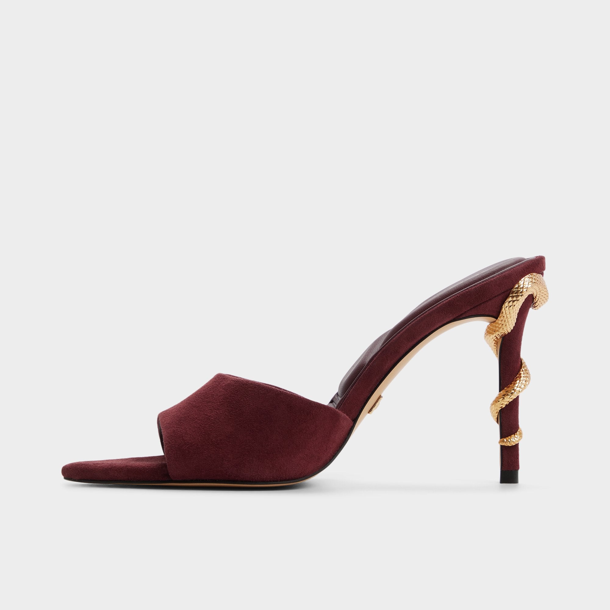 ALDO Seashella escarpins serpent bordeaux
