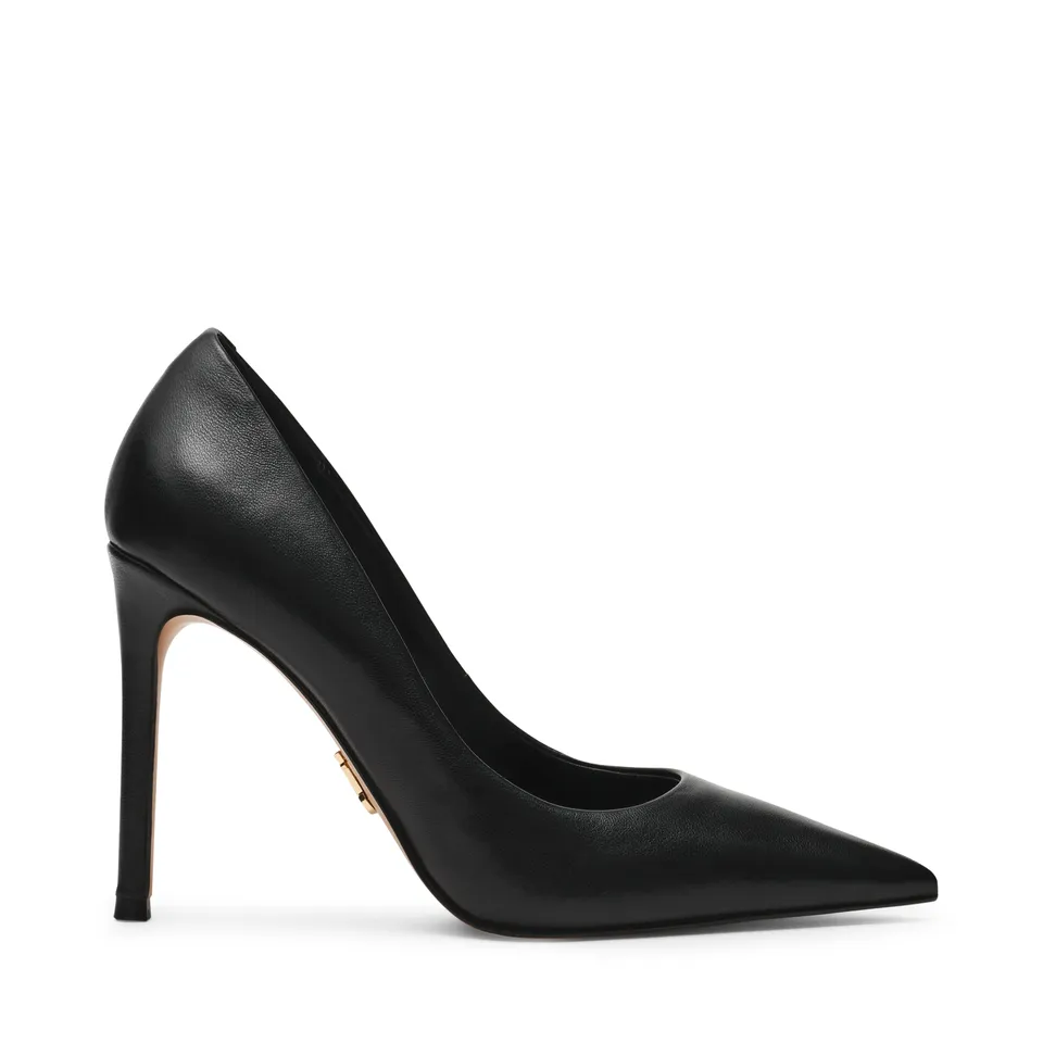 Steve Madden Thrive escarpins cuir noir talon 10 cm