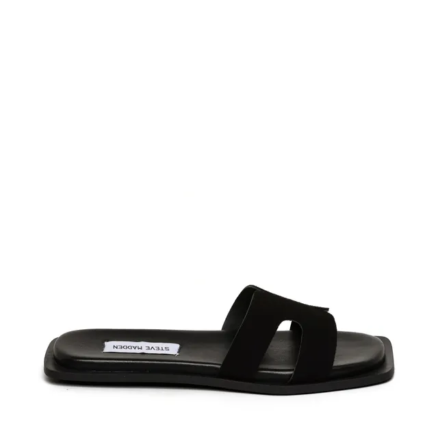 Steve Madden Sofia Slide mules noir suède plates