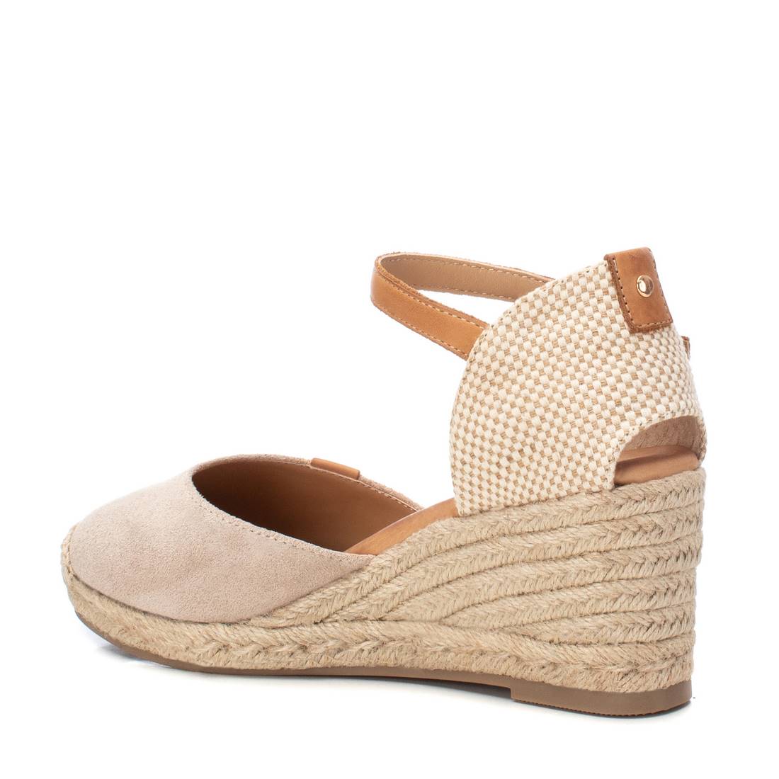 Carmela 16161804 espadrille compensée cuir blanc