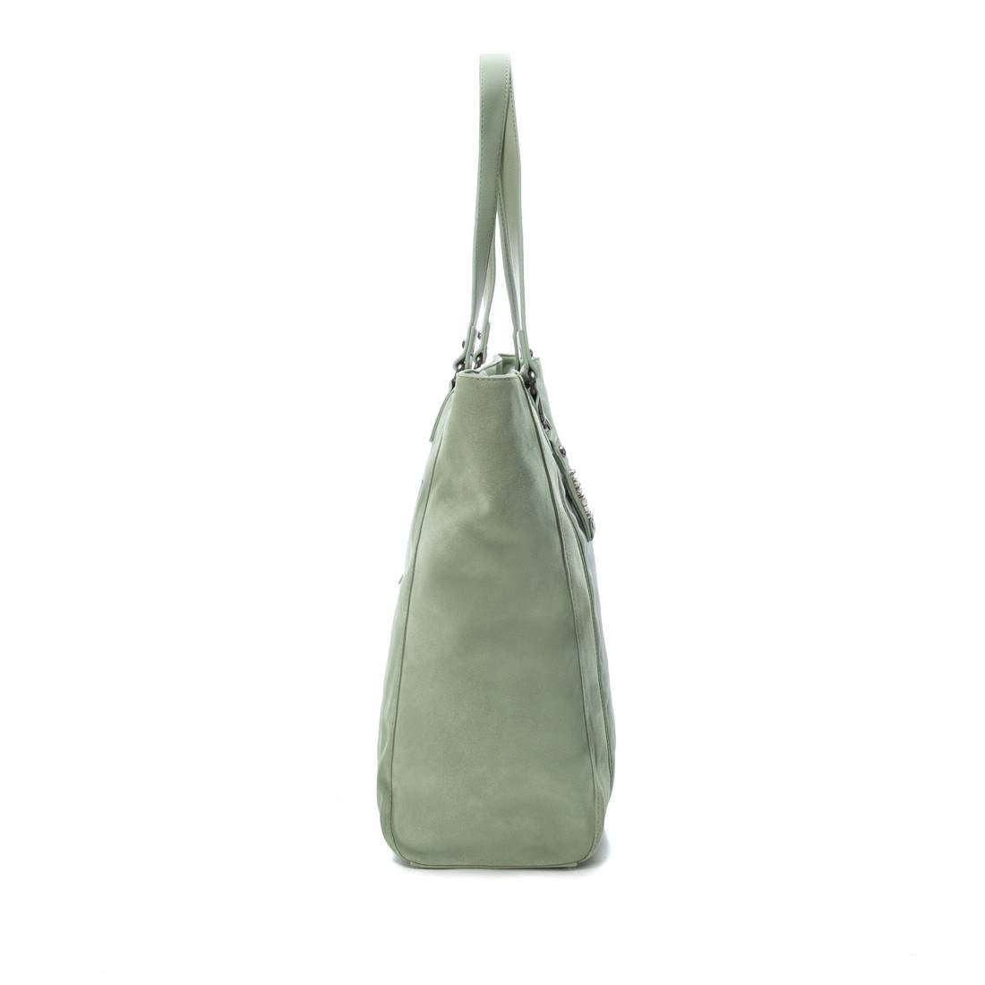 Carmela 18603404 sac vert cuir véritable bandoulière