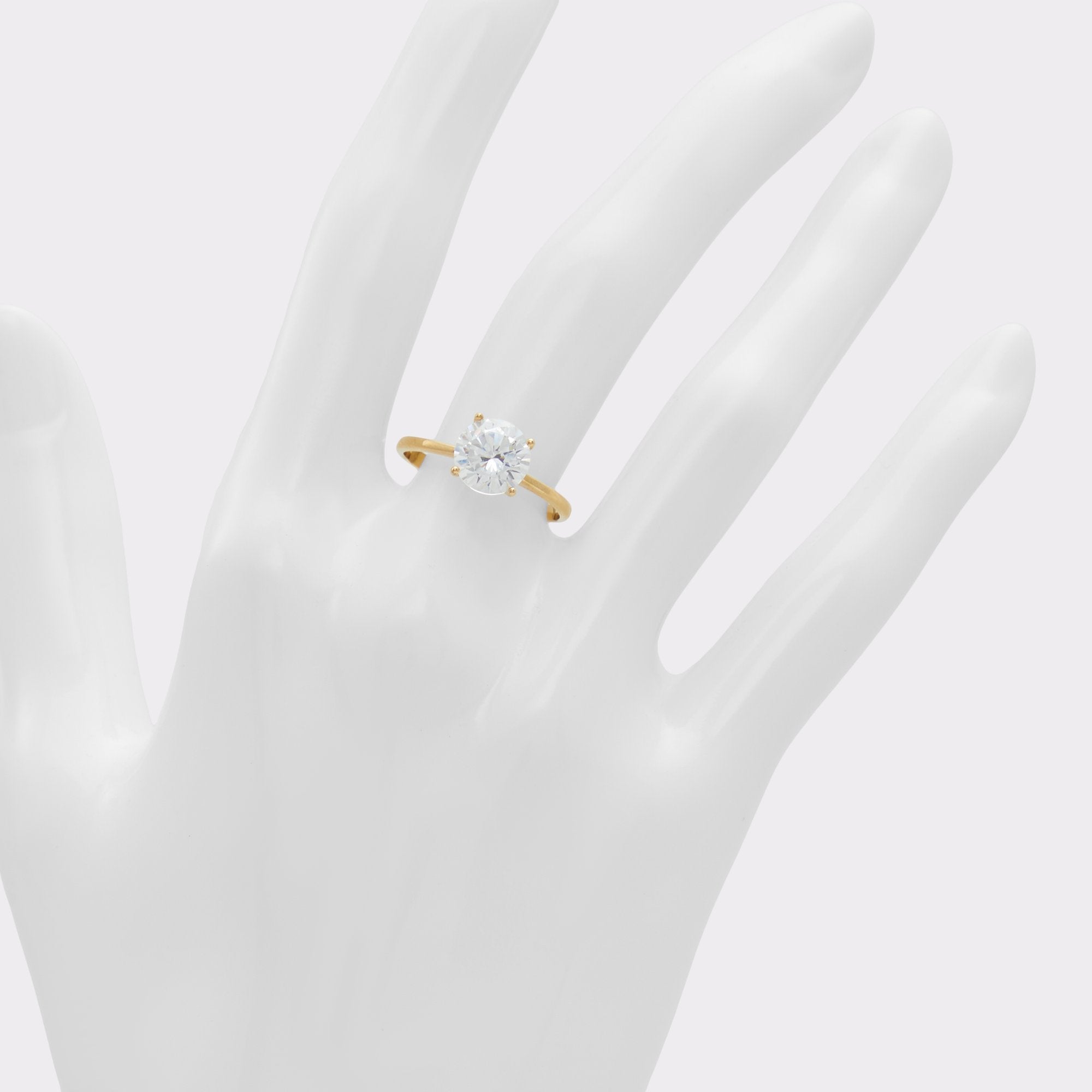 ALDO Roundsparkle bague femme zircon cubique
