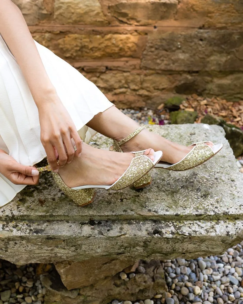 Dessine Moi Un Soulier Charlotte sandale champagne 40