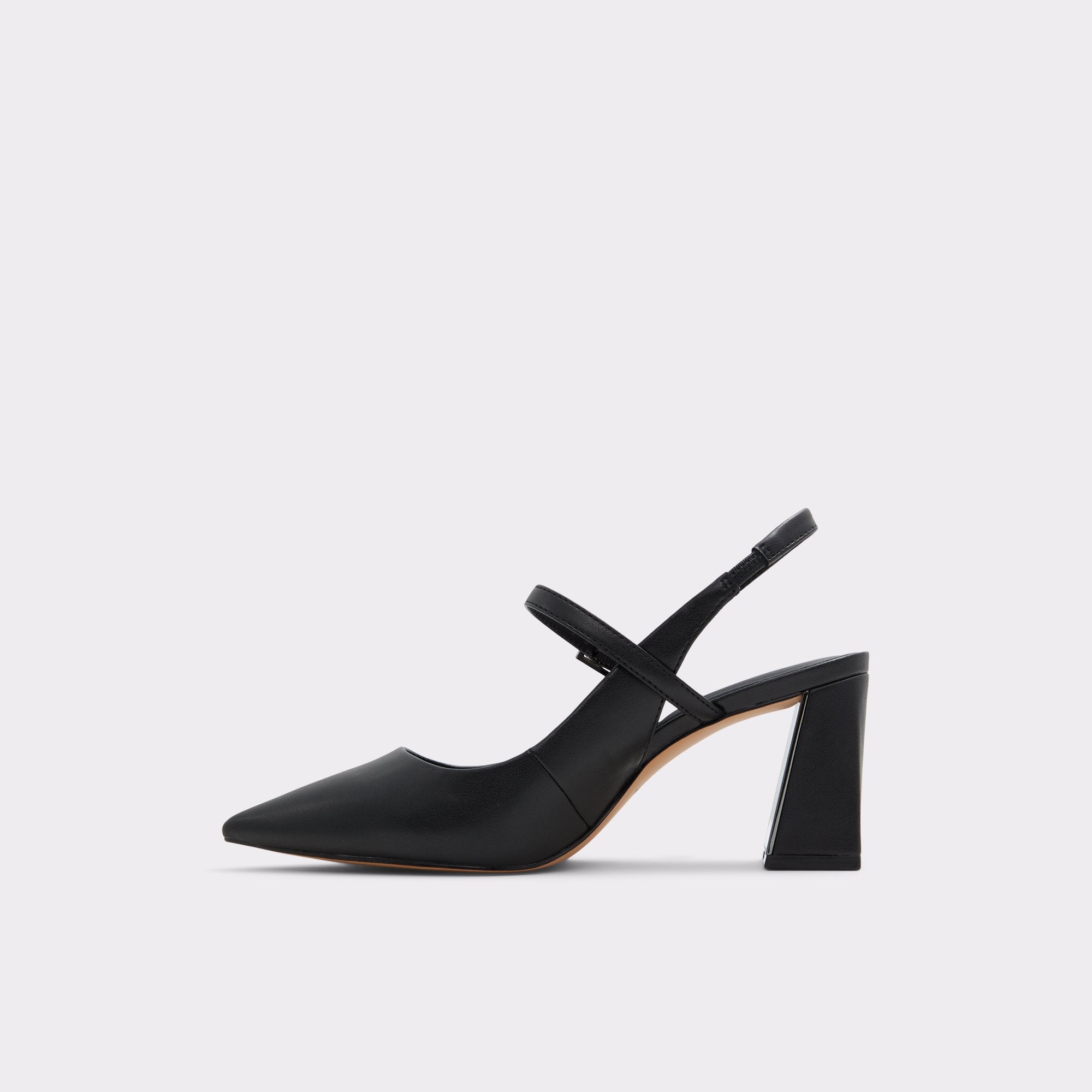 ALDO Papilliana escarpins femme nude talon carré