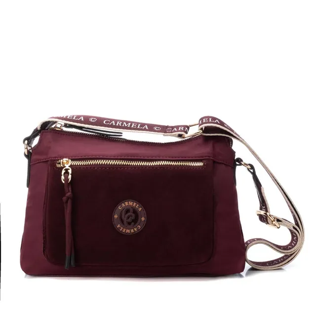 Carmela 18611402 Bandoulière Femme Rouge Zippée