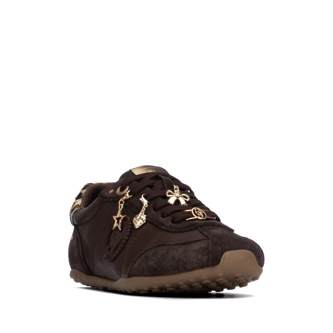 Carmela 16438401 baskets femme marron synthétique
