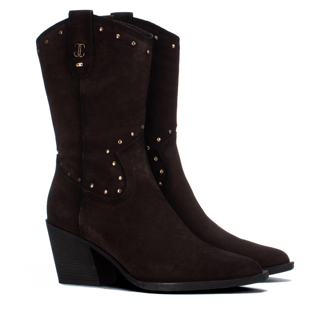 Carmela 16425501 bottes femme marron cuir talon