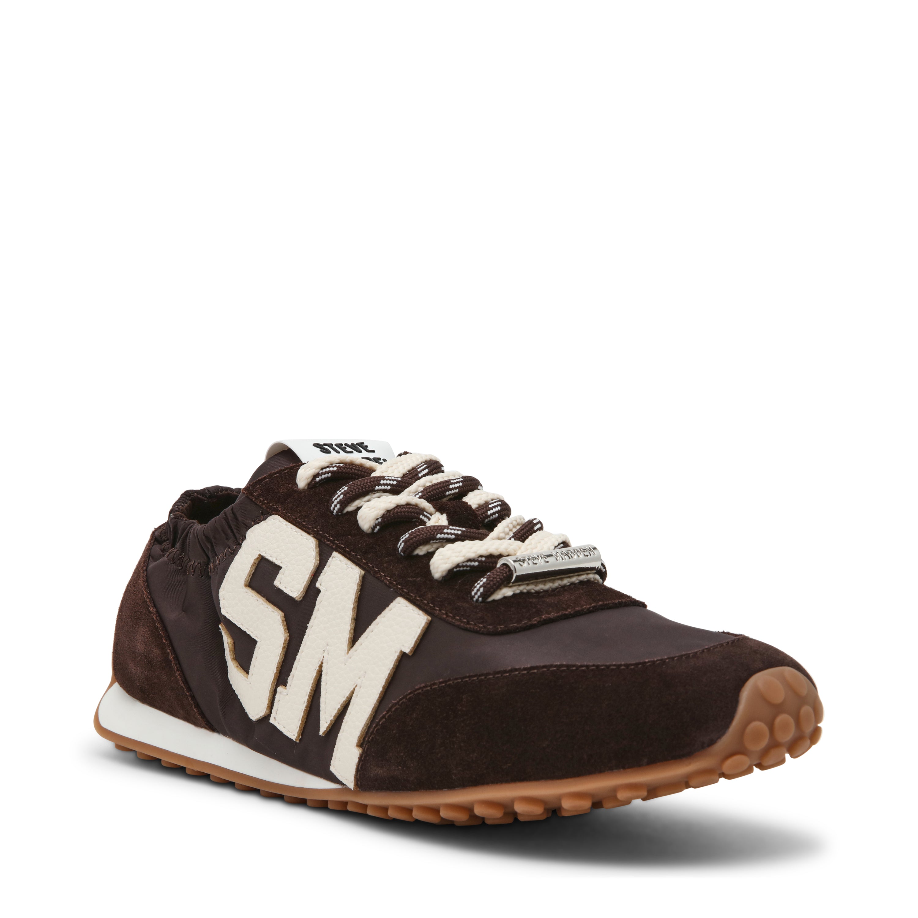 Steve Madden Cashbox baskets marron daim