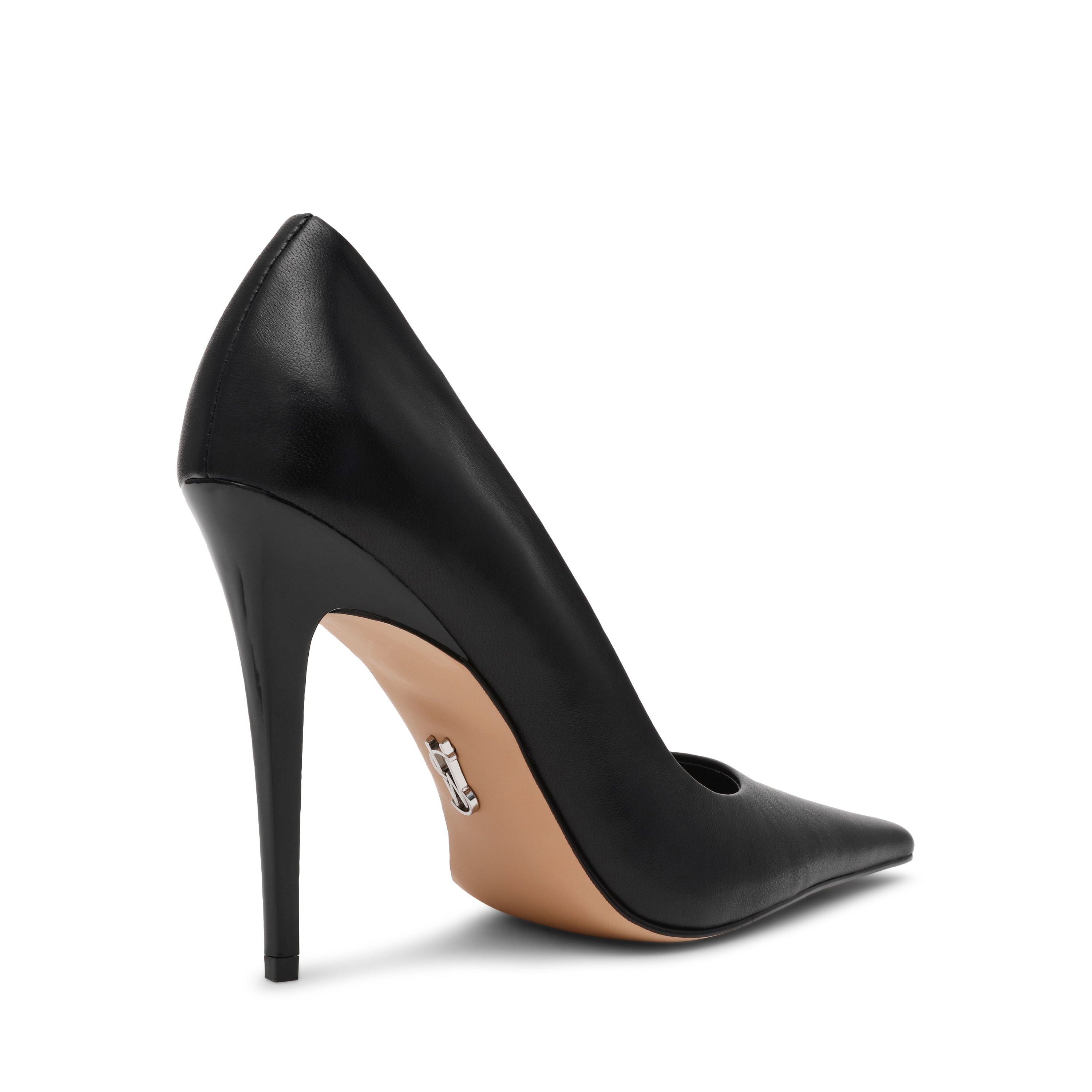 Steve Madden Ellenor escarpins cuir noir talon 10,5 cm