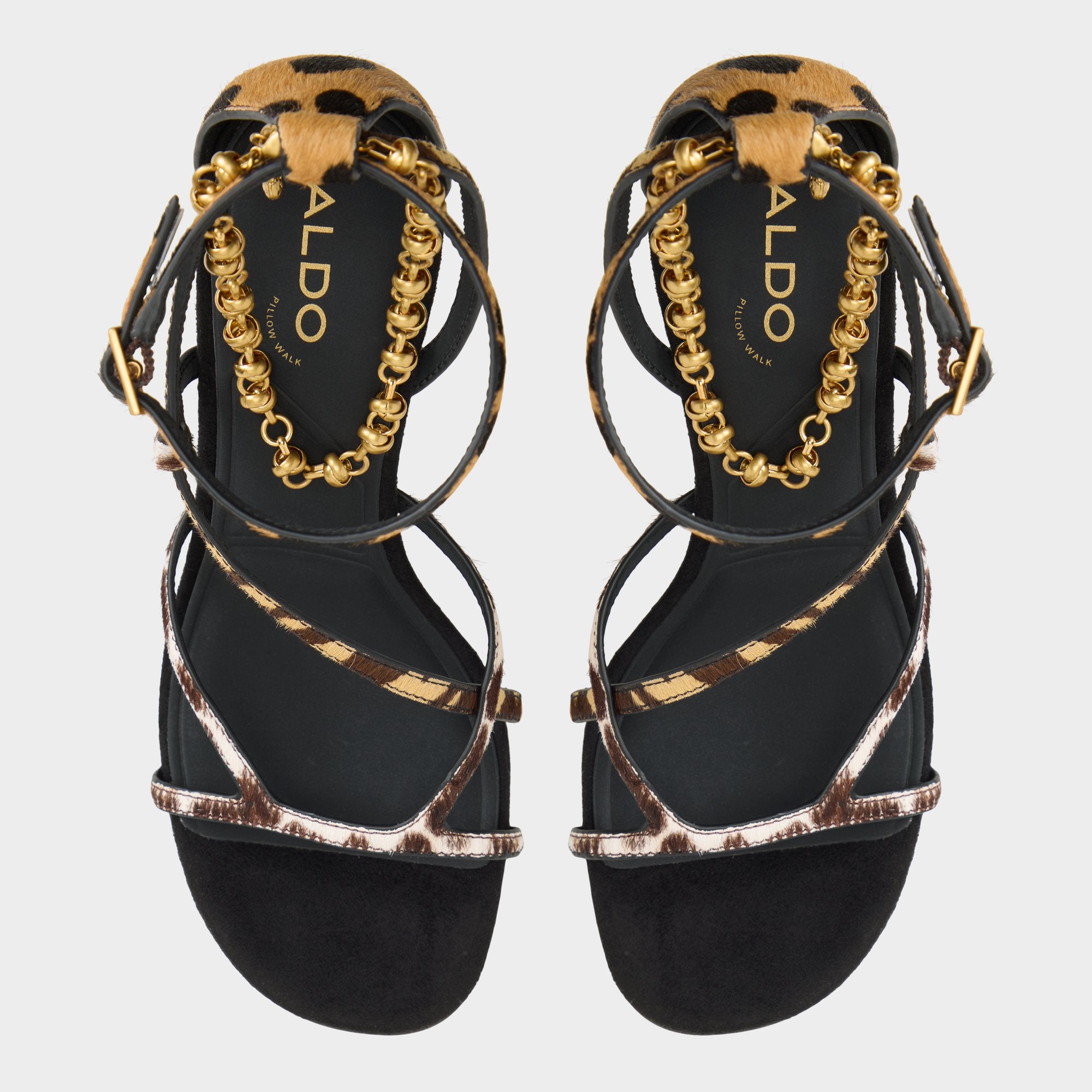 ALDO Stayzie bottines brides imprimé animal femme