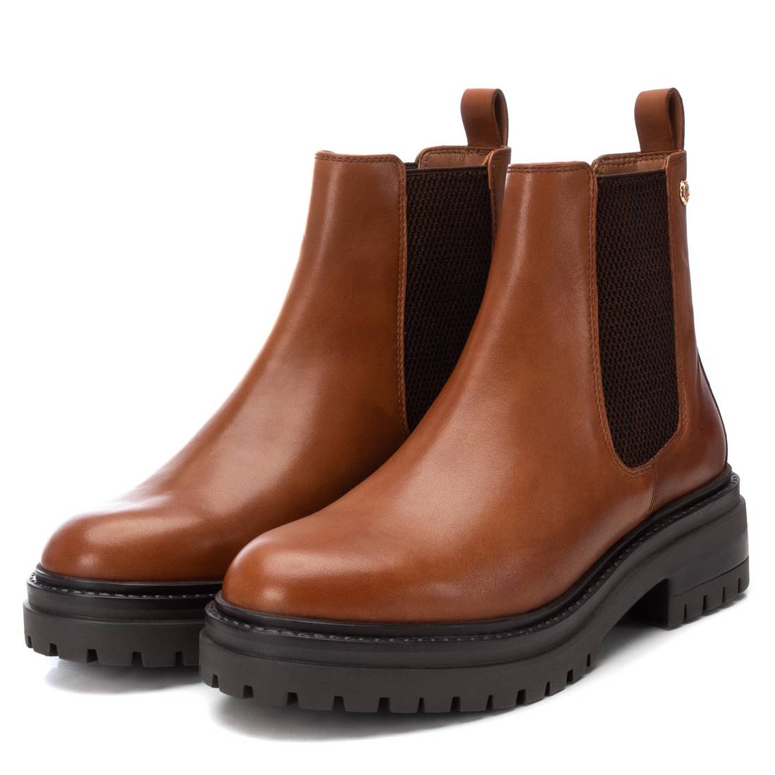Carmela 16178102 bottine chelsea marron cuir