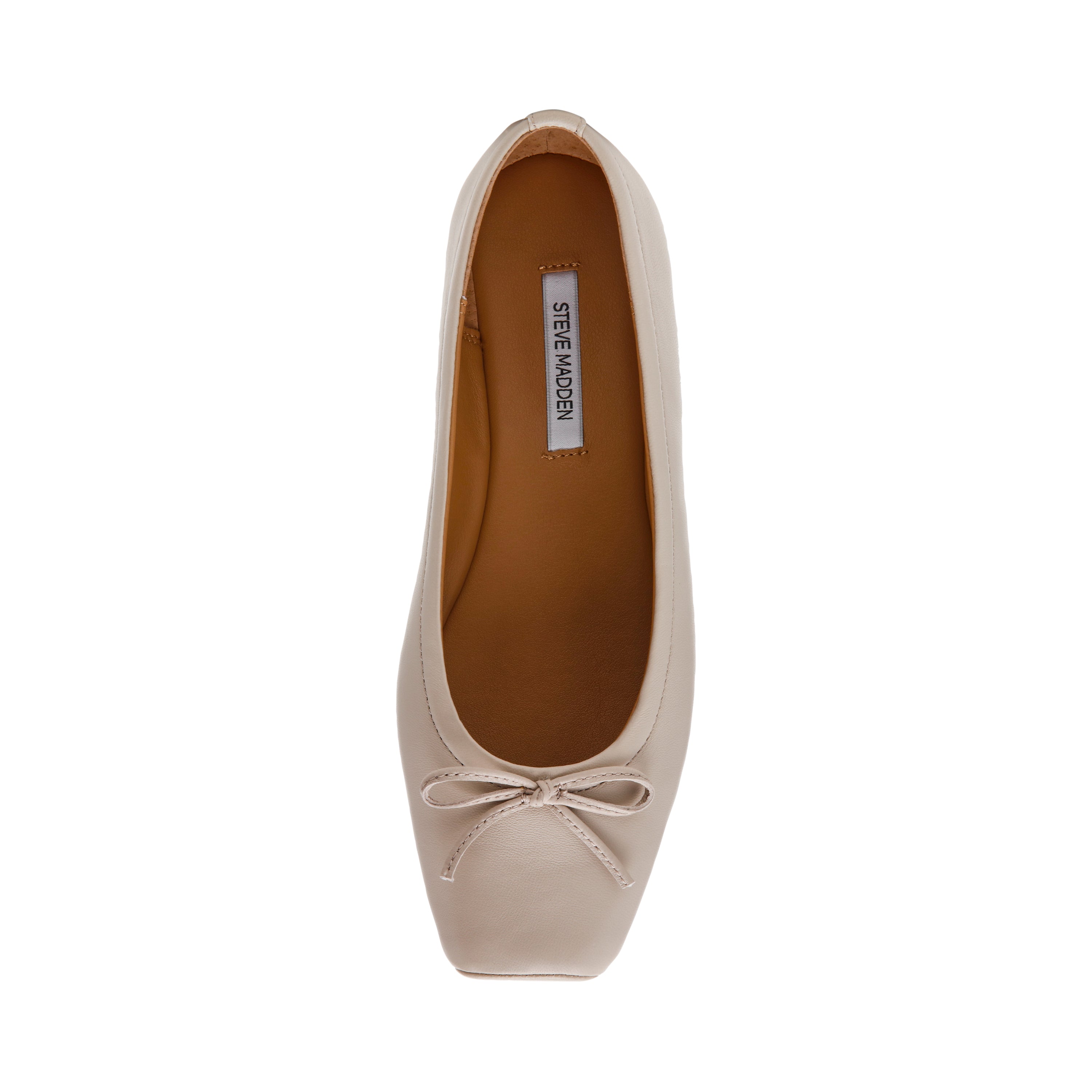 Steve Madden Eleve ballerines cuir beige talon 1 cm