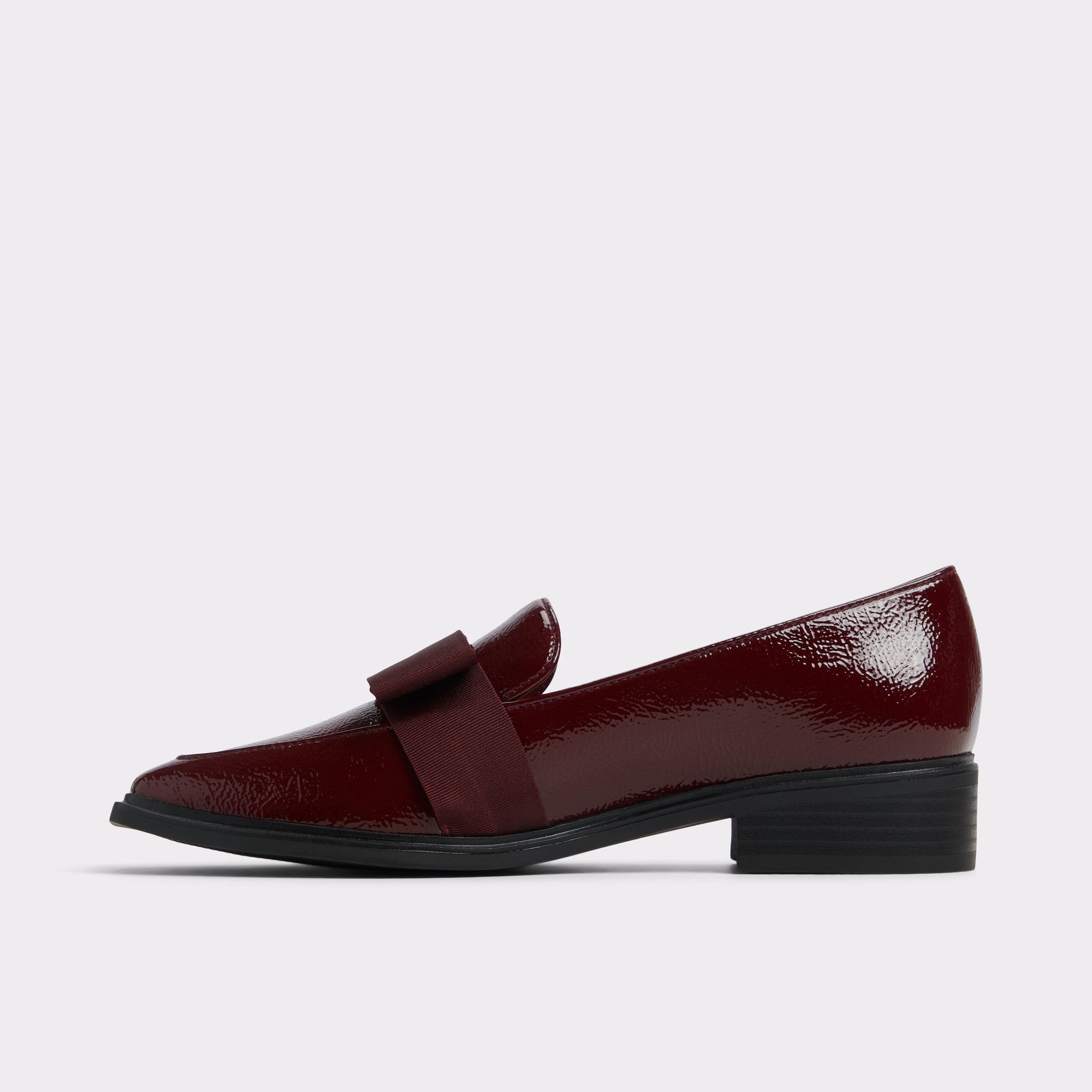 ALDO Hairalle mocassins bordeaux bout carré