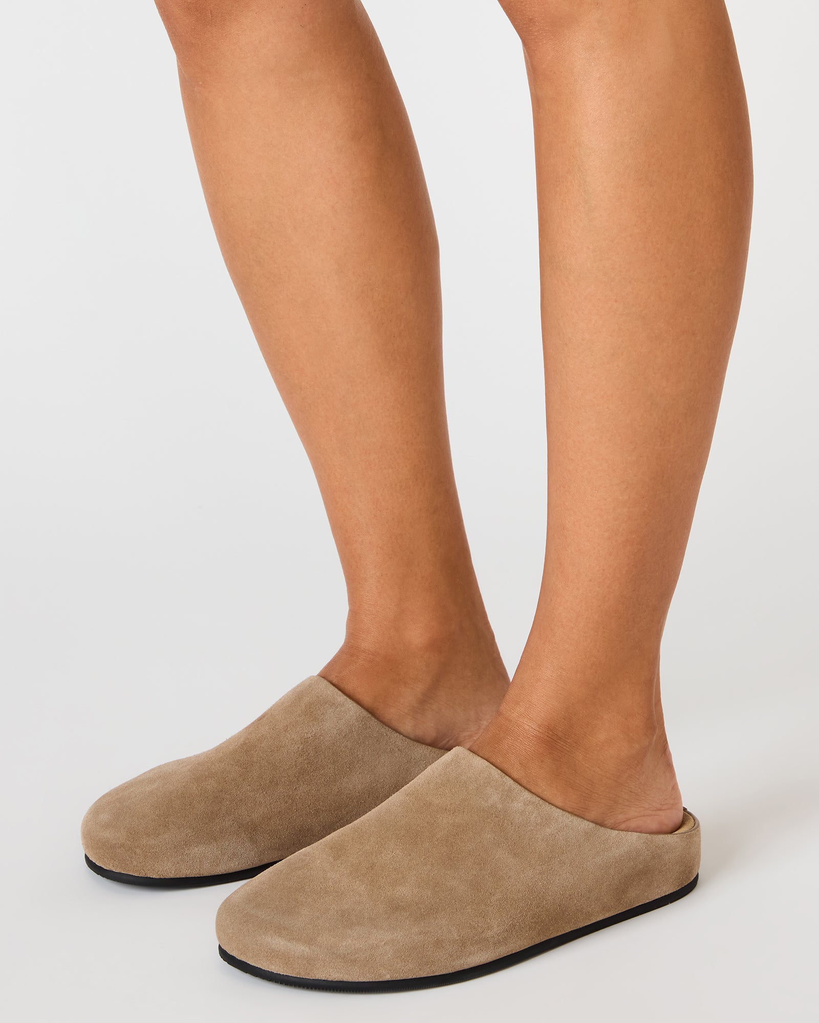 Steve Madden Fern mules taupe daim plates