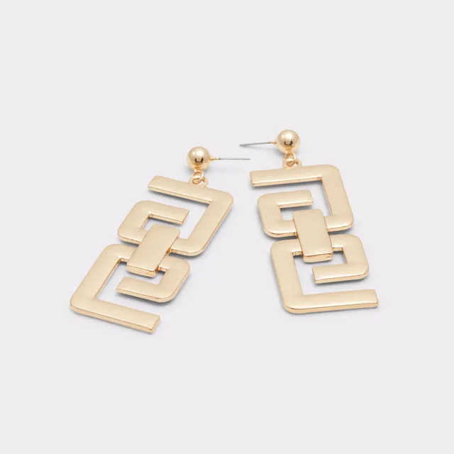 ALDO Goldenhour boucles d'oreilles chandelier doré