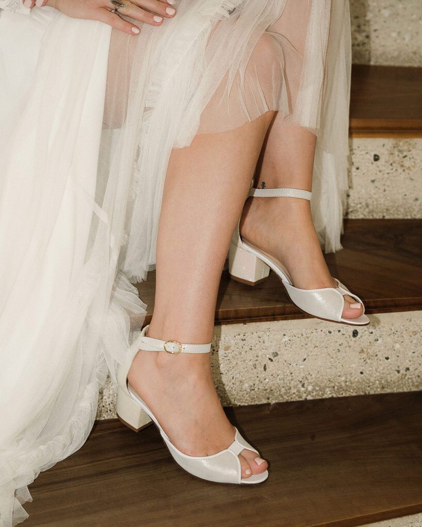 Dessine Moi Un Soulier Charlotte High sandale ivoire blanc