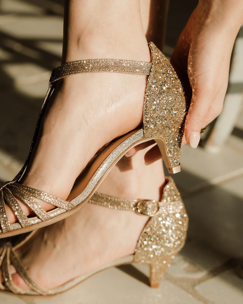 Dessine Moi Un Soulier Chloe sandale cuir champagne