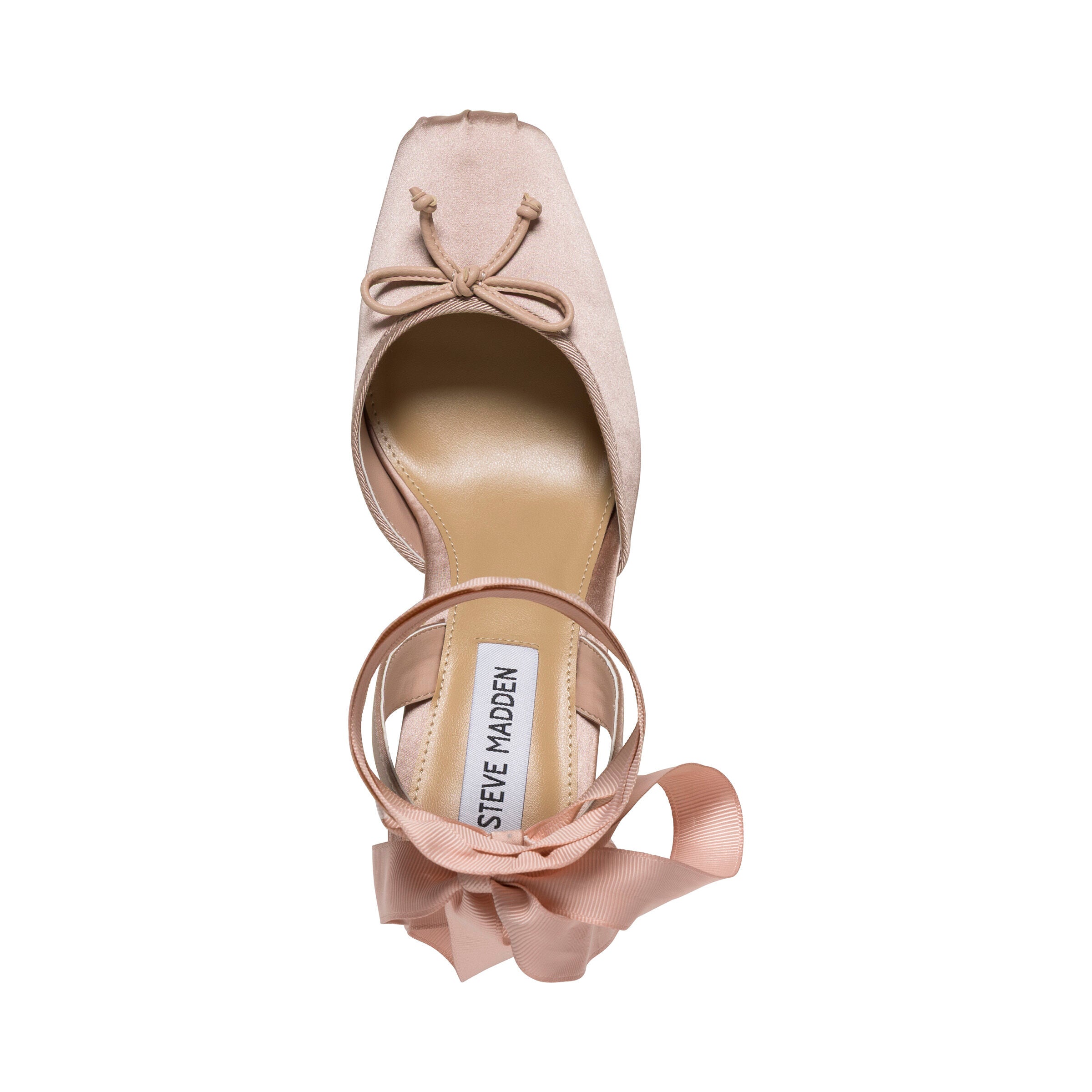 Steve Madden Seyah sandales blush satin talon 7 cm