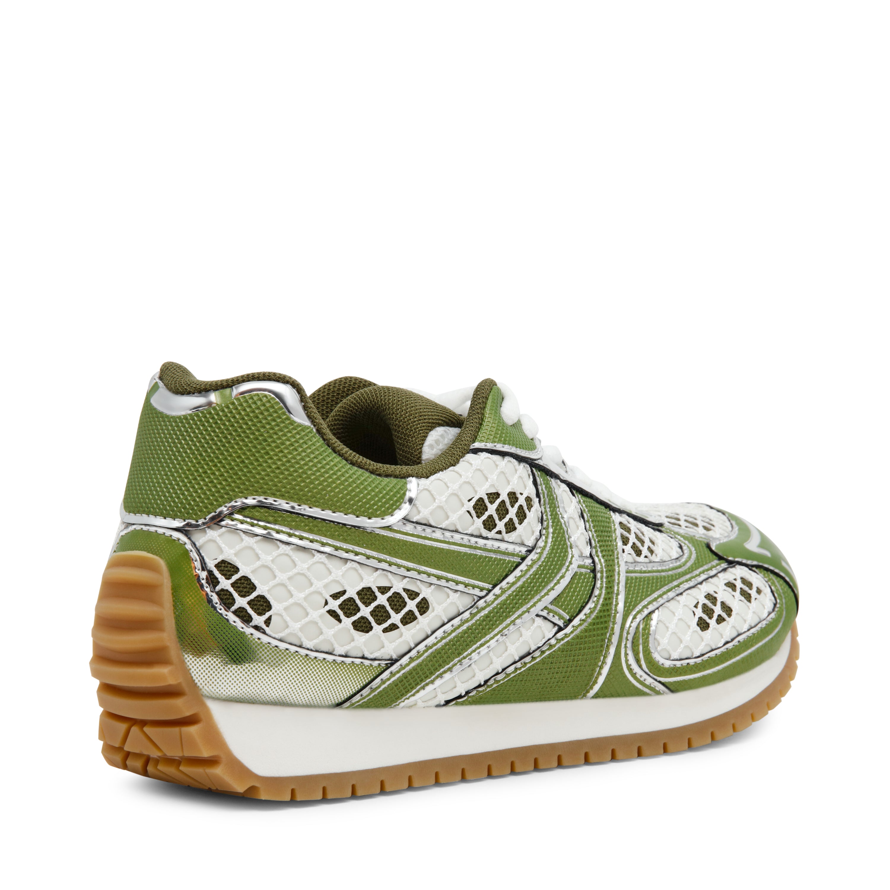 Steve Madden Pager baskets femme vert multi tissu