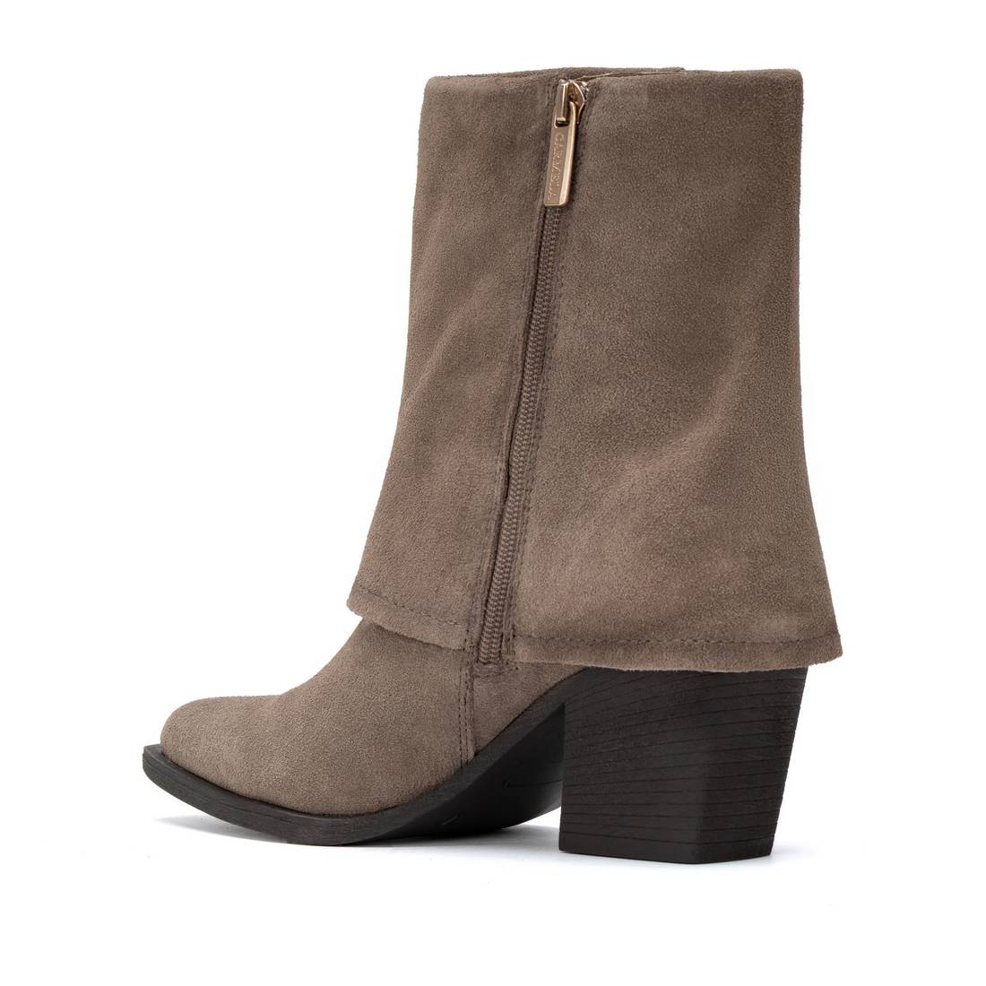 Carmela 16433502 bottines cuir marron talon moyen