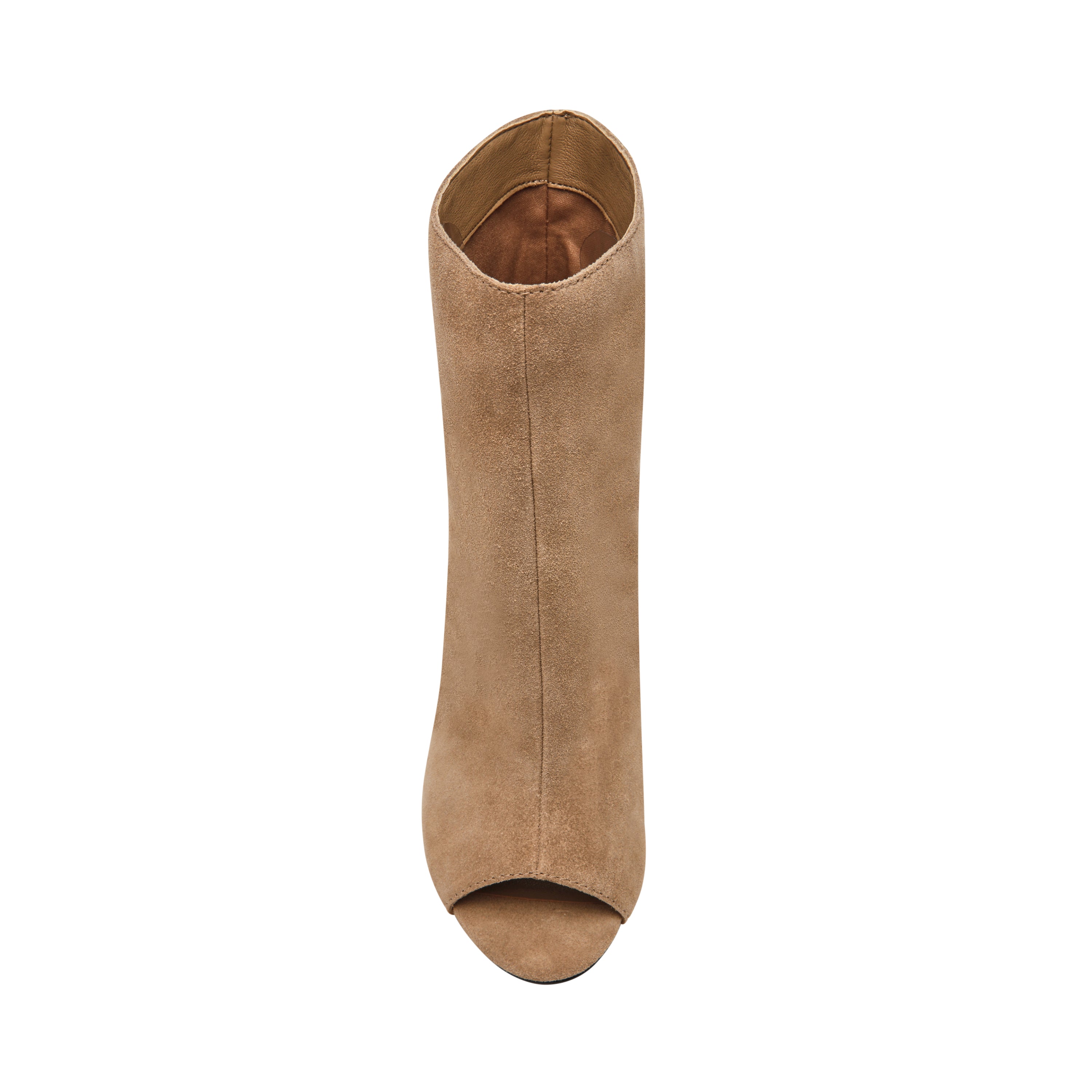 Steve Madden Rylix bottine taupe daim compensée 10 cm