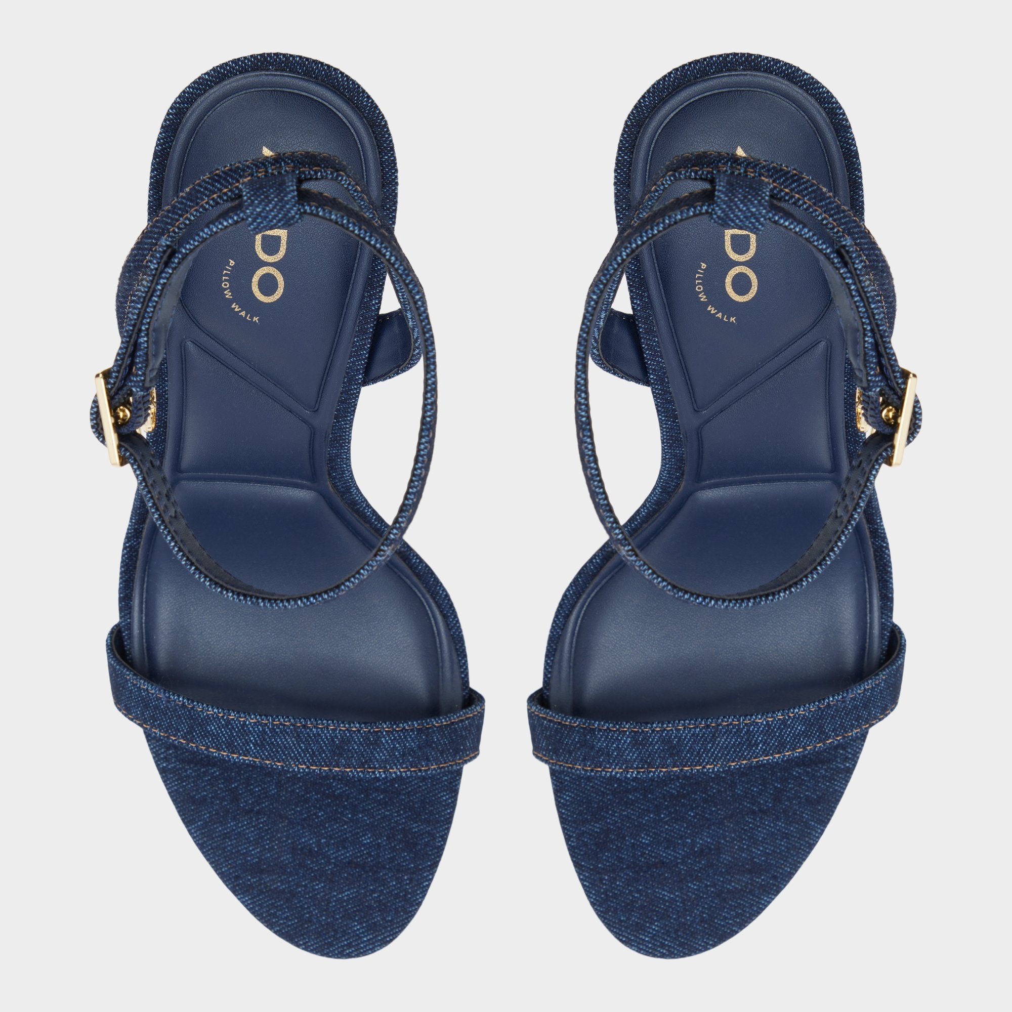 ALDO Maristou-xt bottines denim talon bleu