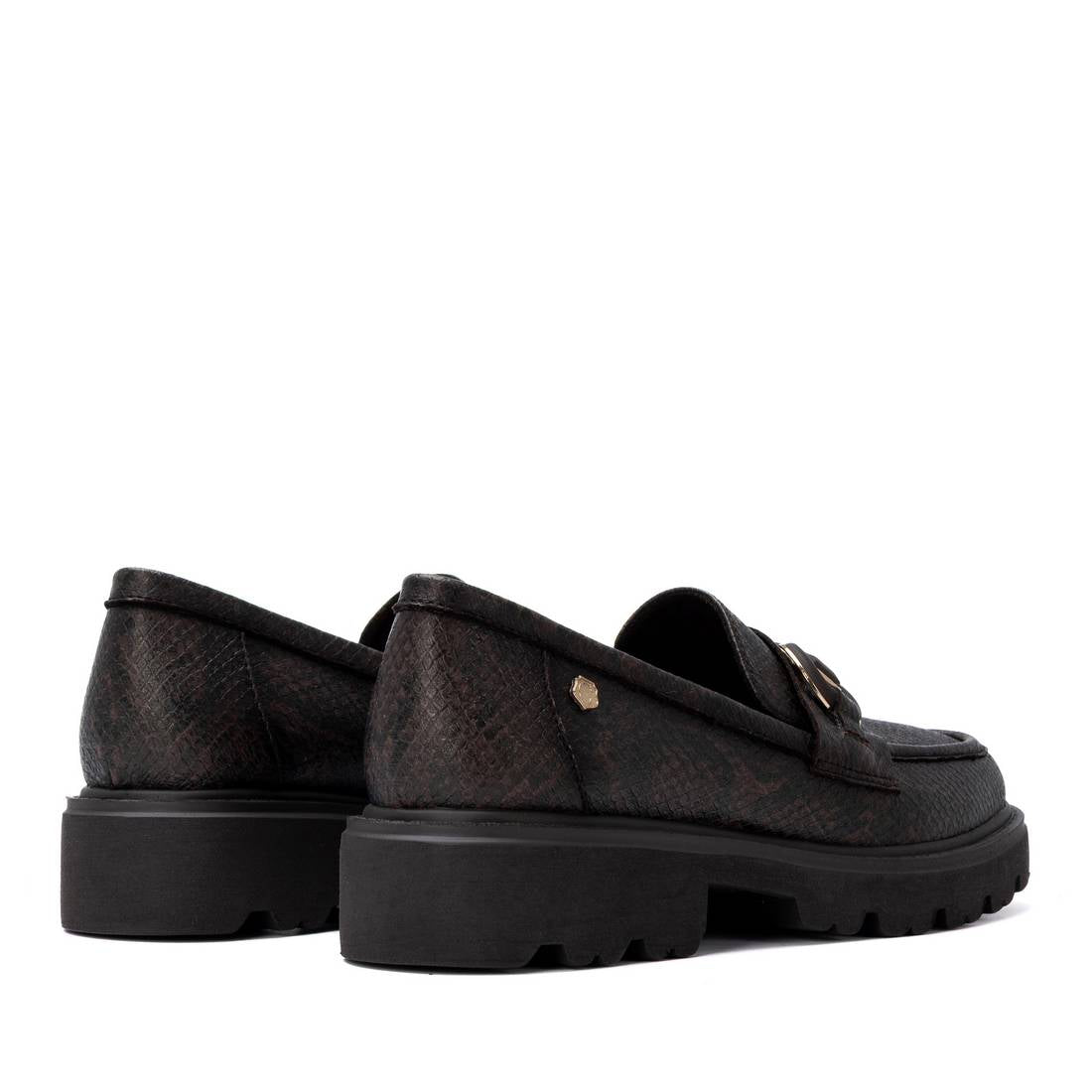 Carmela 16413802 mocassins marron semelle épaisse