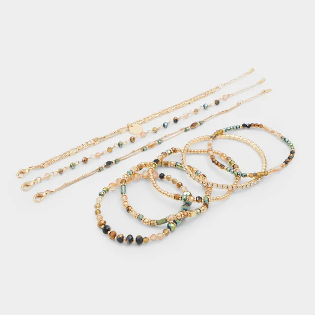Aldo Aroha bracelet fantaisie doré habillé
