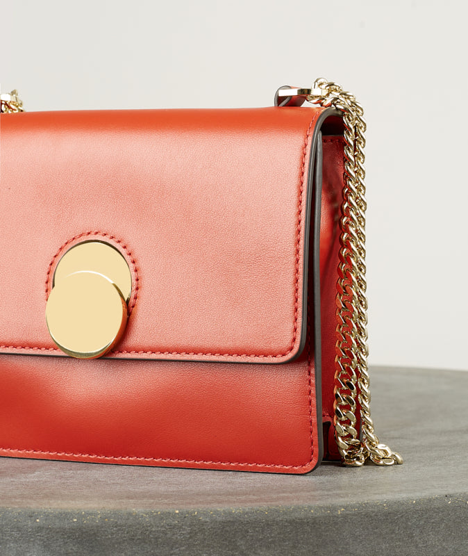 Tila March Karlie mini sac bandoulière rouge cuir