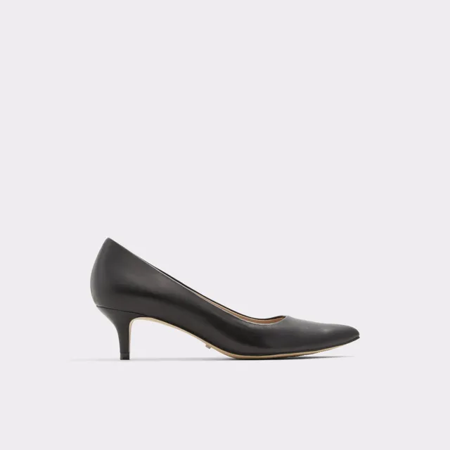 Aldo Sieriaflex escarpins noirs talon kitten