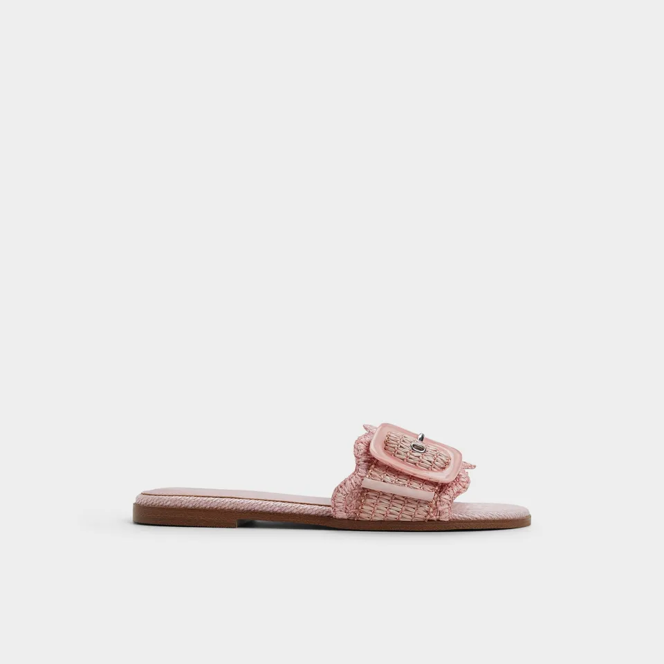 ALDO Wavysally sandales roses raphia à boucle
