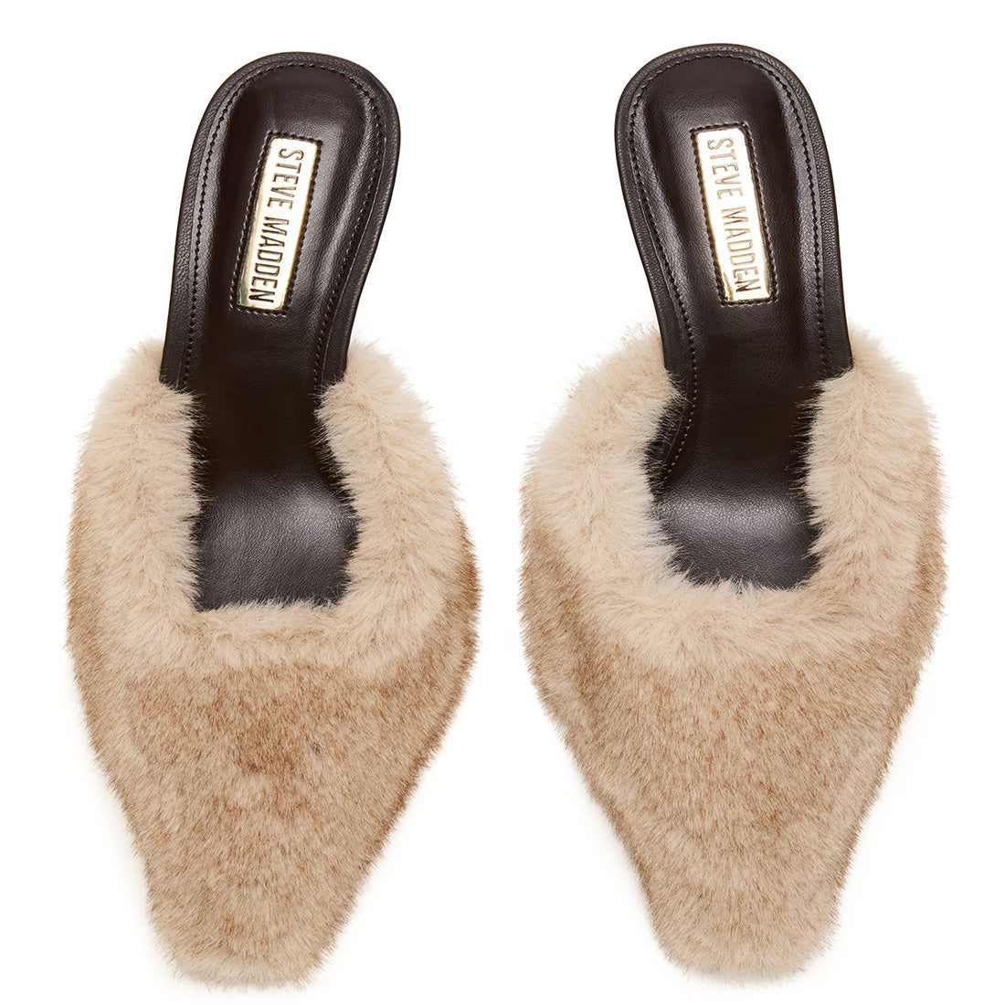 Steve Madden Alexi-F mule beige clair talon 4 cm