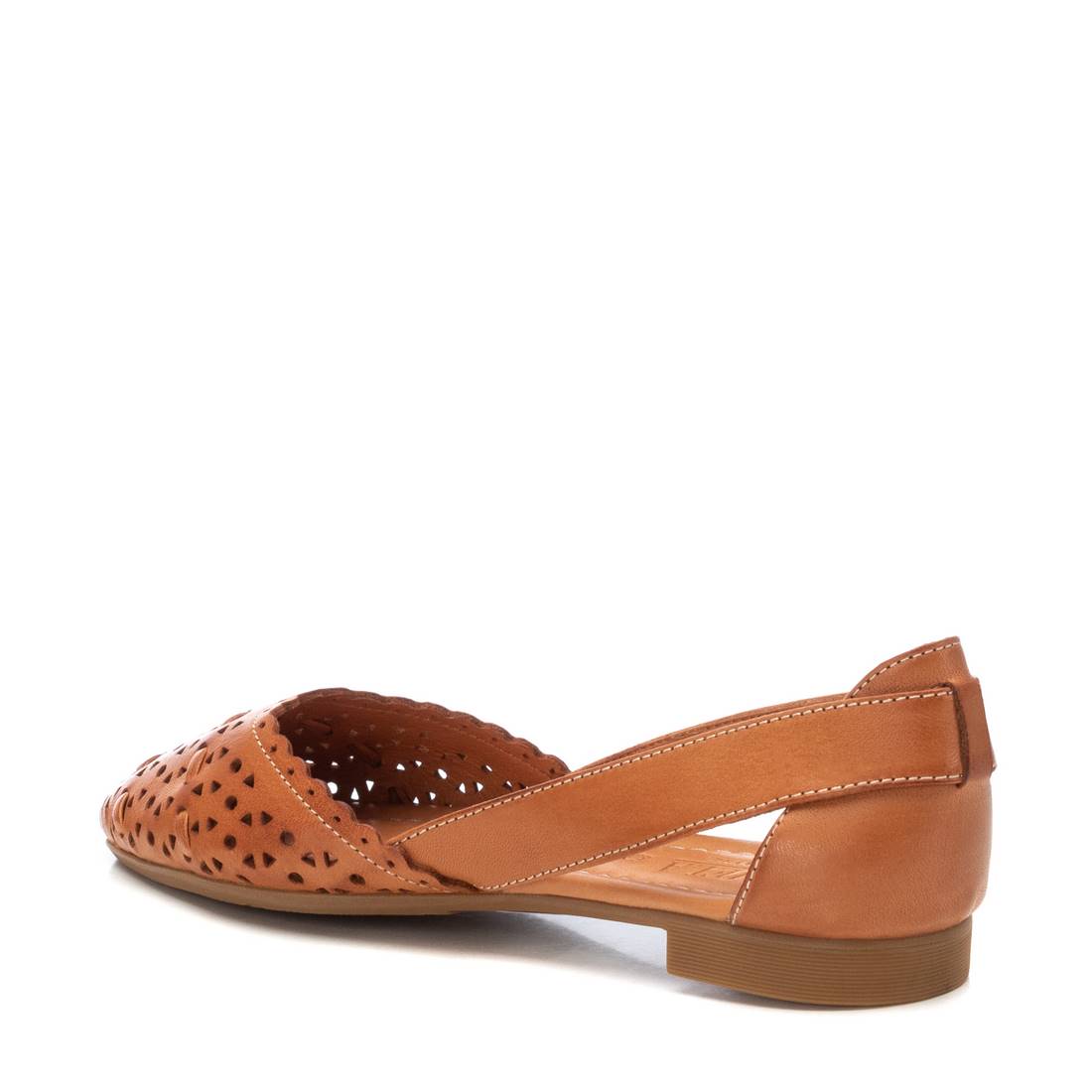 Carmela 16158101 ballerines cuir marron perforé