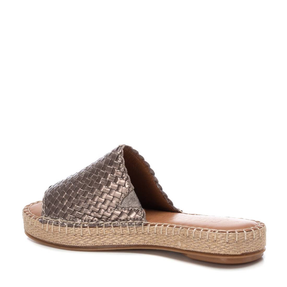 Carmela 16048702 sandales cuir gris tressé