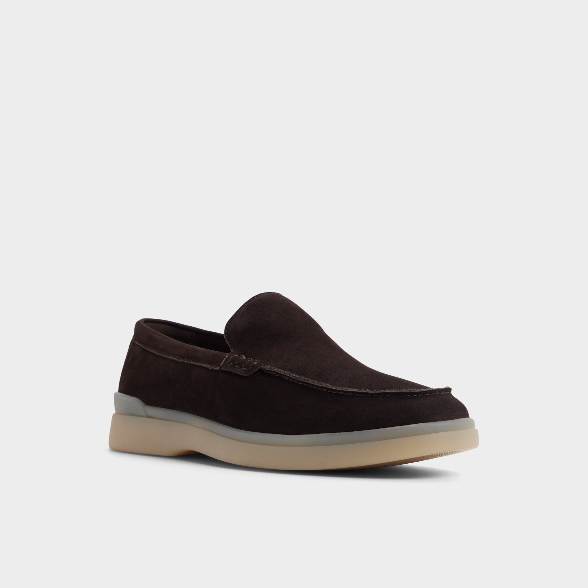 ALDO Shaynn mocassins femme marron suède